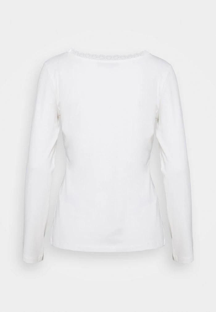 T-Shirt ANNA FIELD Anna Field Long Sleeved Top Blanche Femme | MPF-0625693